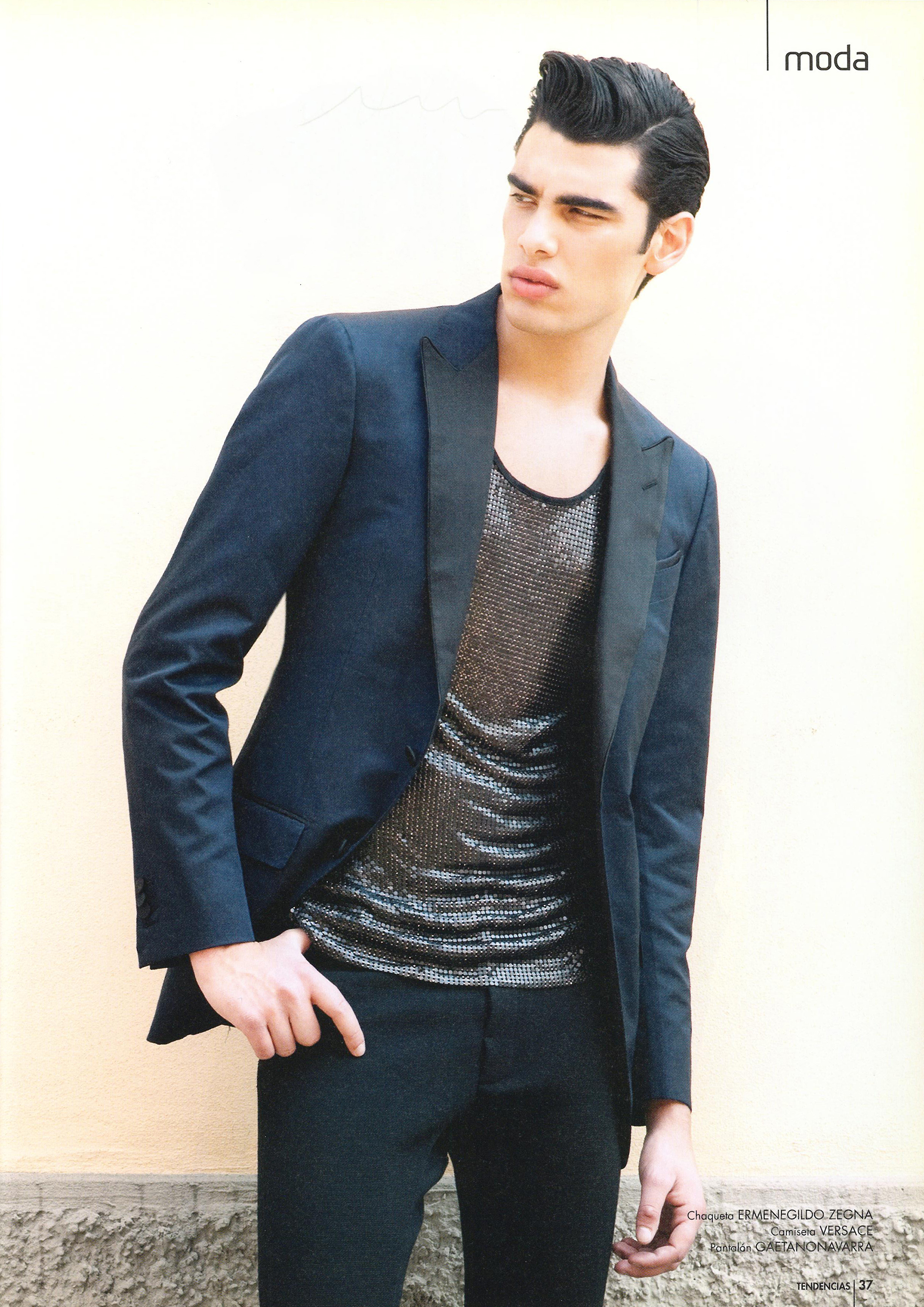 Lucio Colapietro LC Styling Marcelo Capizzano Tendencias Rock Pour Hommes