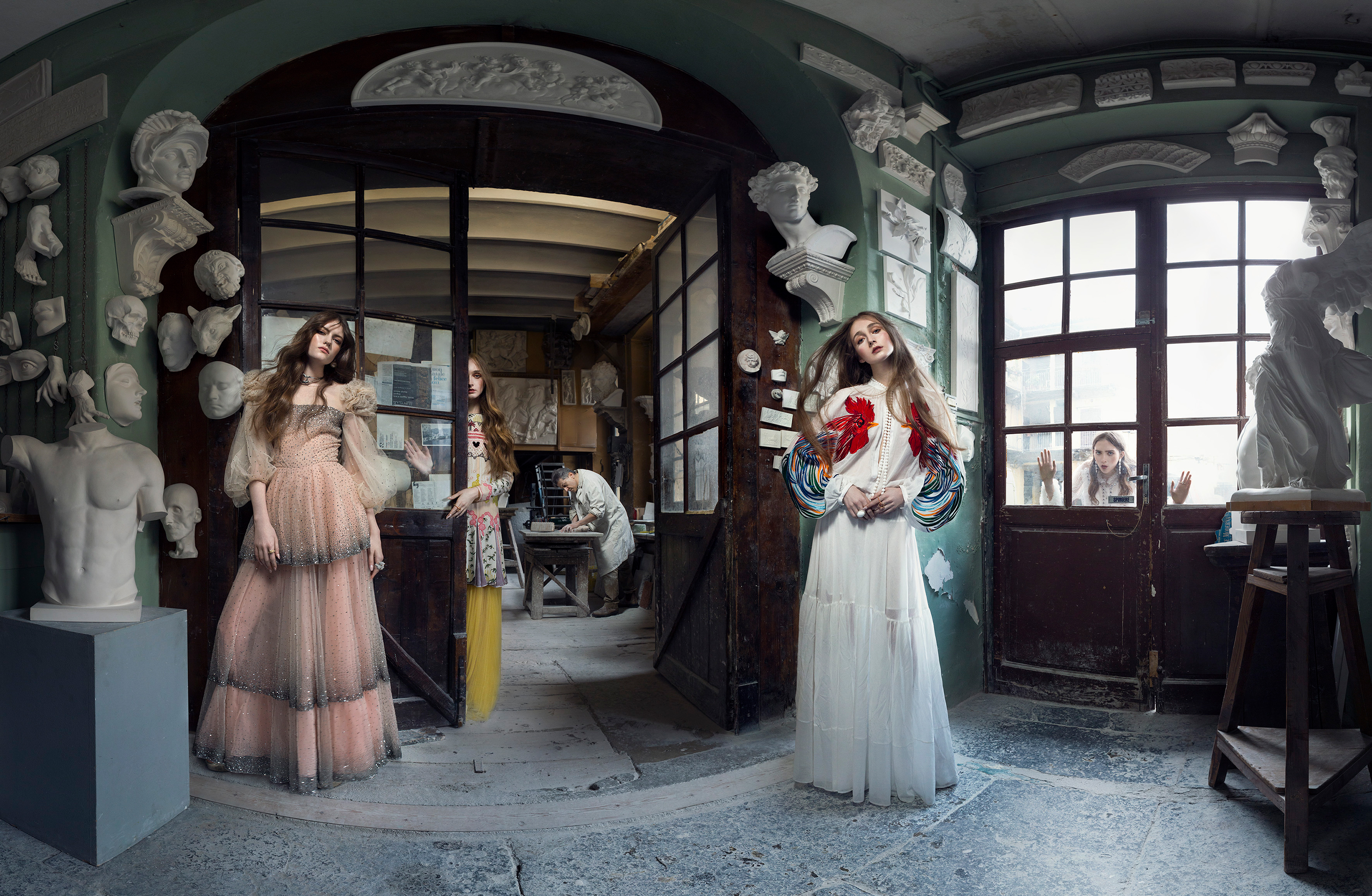 Lucio Colapietro LC Styling Sara Fileti L'Officiel Azeirbaijan White Magic