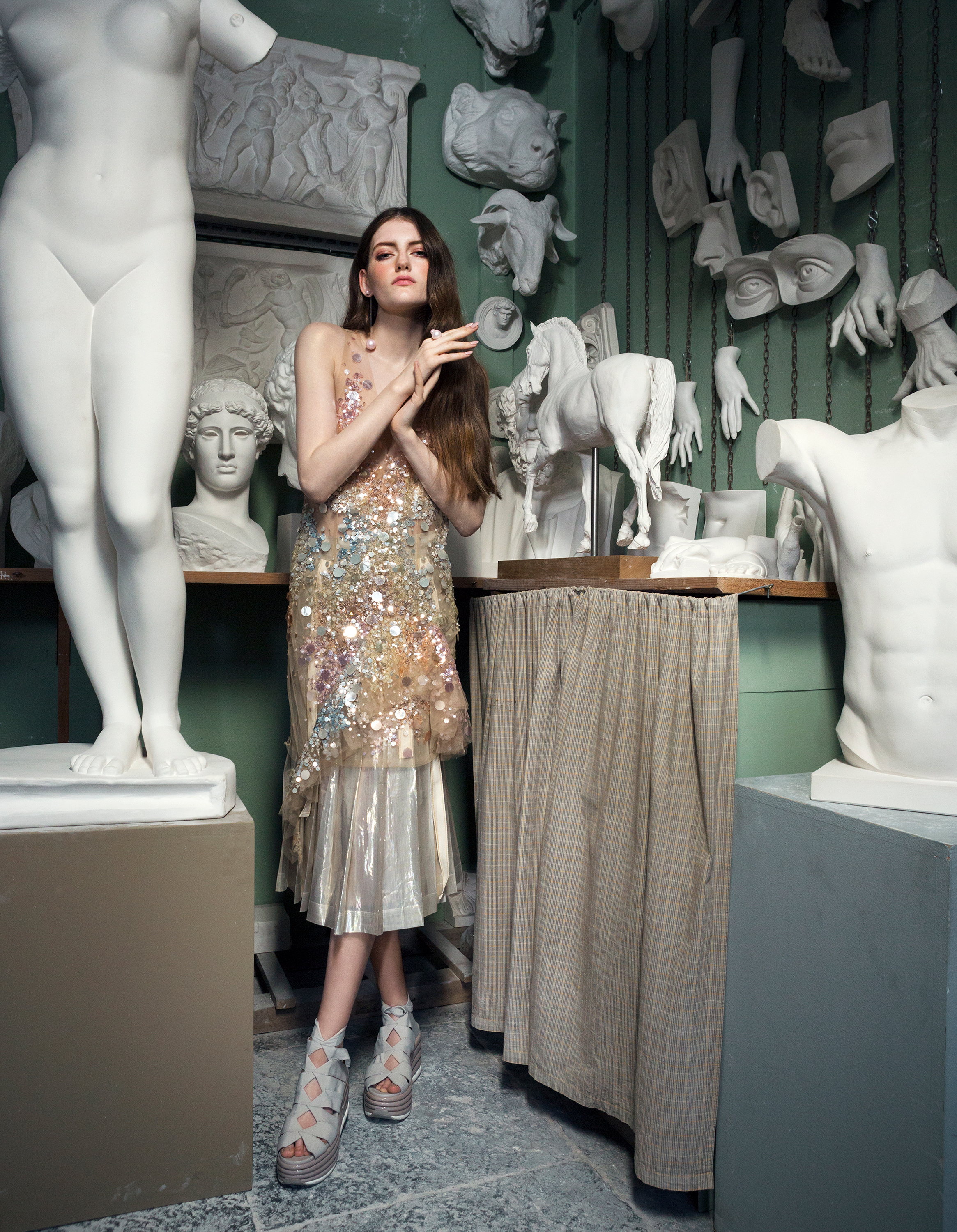Lucio Colapietro LC Styling Sara Fileti L'Officiel Azeirbaijan White Magic