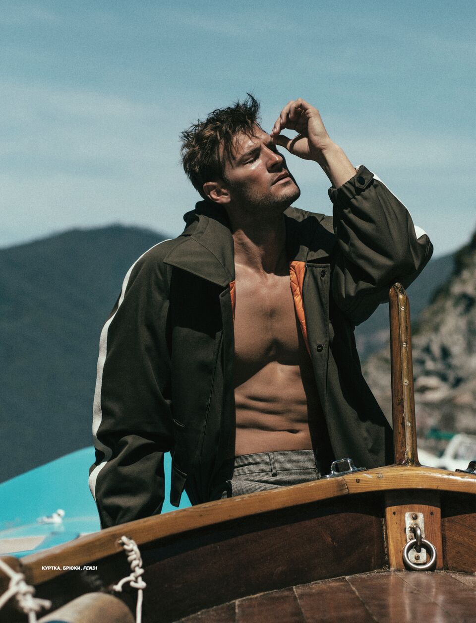 Lucio Colapietro LC Styling Victor Santiago L'Officiel Hommes Ukraine Hrez
