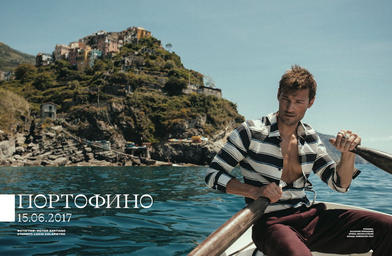 Lucio Colapietro LC Styling Victor Santiago L'Officiel Hommes Ukraine Hrez
